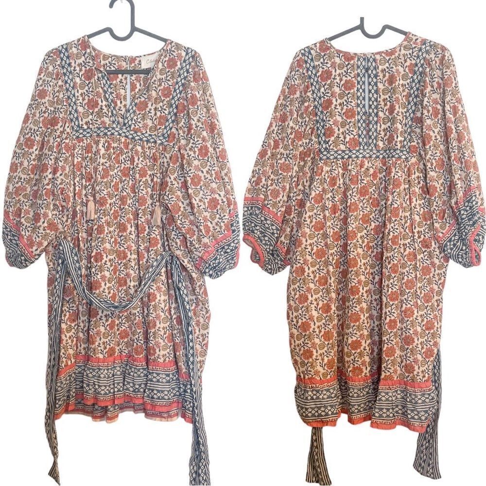 Cleobella Magdalena Mini Dress in Sunset M - Picture 5 of 8